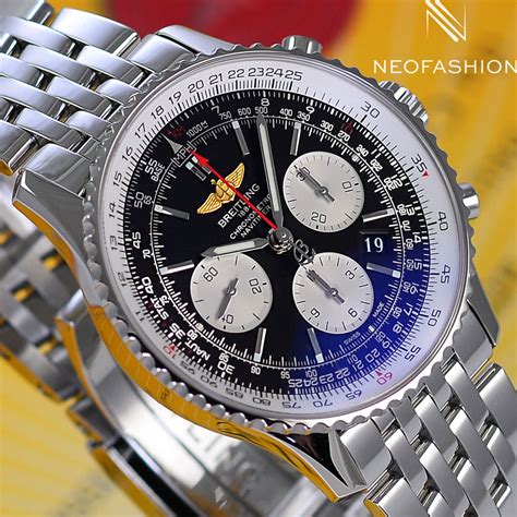 breitling navitimer ab0120 black strap watch|Breitling Navitimer 01 AB0120 .